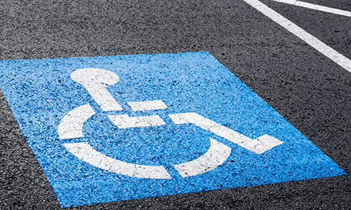 ParkLine Commercial ADA-compliant handicap parking stall